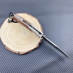 Damascus Folding Knife Supplier - High Quality VG10 Sand Ironwood Handle Customizable