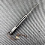 Pocket Knives Factory - VG10 Damascus Blackwood Handle Hunting Survival