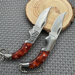 Mini Folding Knife Factory - Wood Handle Outdoor Survival Hunting