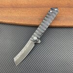 Folding Knives Factory - Promotion Damascus Steel Handle Camping Fishing