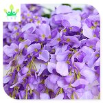 Artificial Silk Wisteria Factory - Wedding Decor Supplier