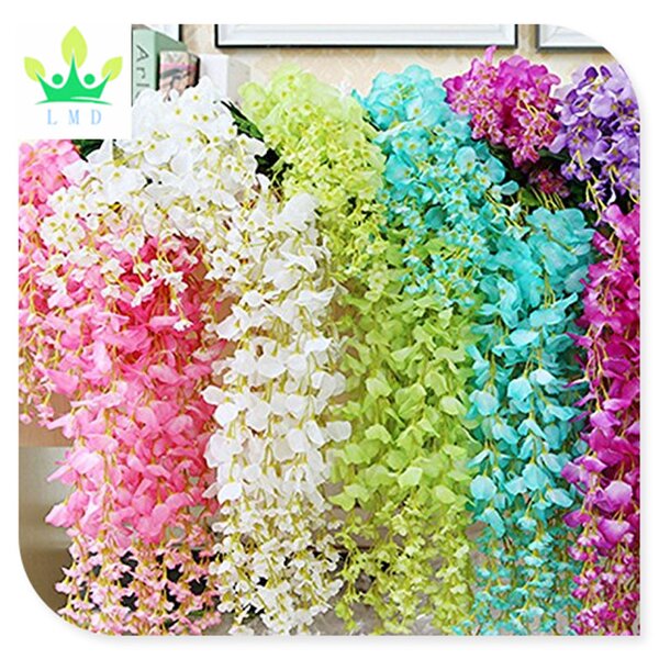 Artificial Silk Wisteria Factory - Wedding Decor Supplier