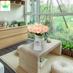 Artificial Silk Rose Factory - Coffee Color Bouquet