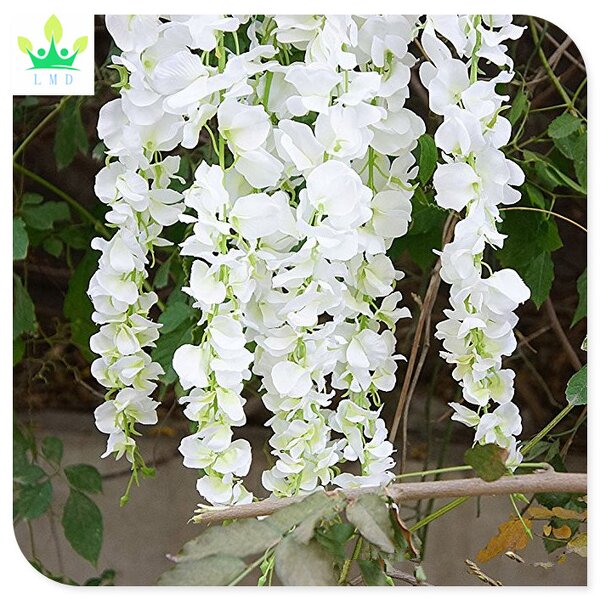 Artificial Wisteria Vine Factory - Hanging Flower String