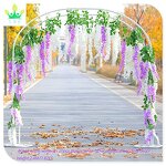 Artificial Rattan Vine Factory - Hanging Silk Flowers