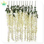 Realistic Wisteria Vine Factory - Silk Flower Plant