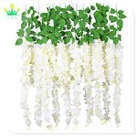 Artificial Hanging Garland Factory - Wisteria Vine Decor