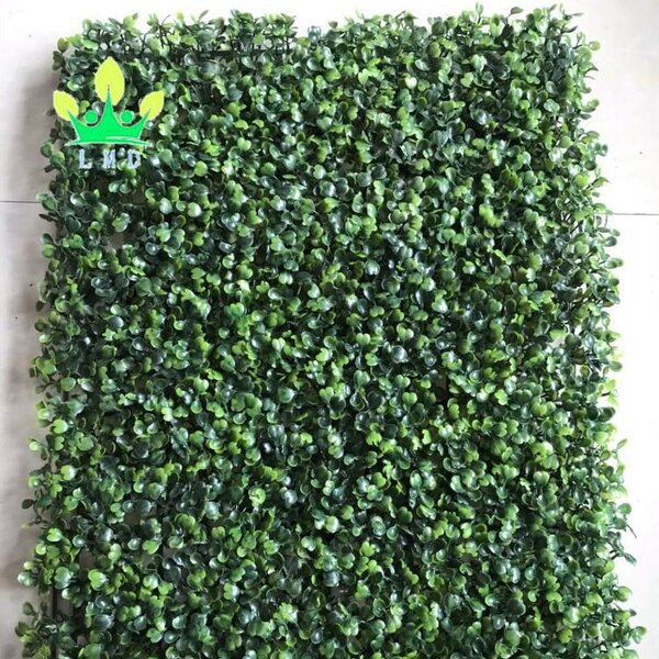 Artificial Greenery Panel Factory - UV Protection Boxwood