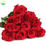 Artificial Silk Roses Factory - Real Touch Bouquet