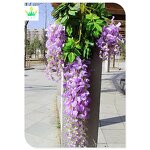 Realistic Wisteria Vine Factory - Silk Flower Plant