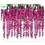 Realistic Wisteria Vine Factory - Silk Flower Plant