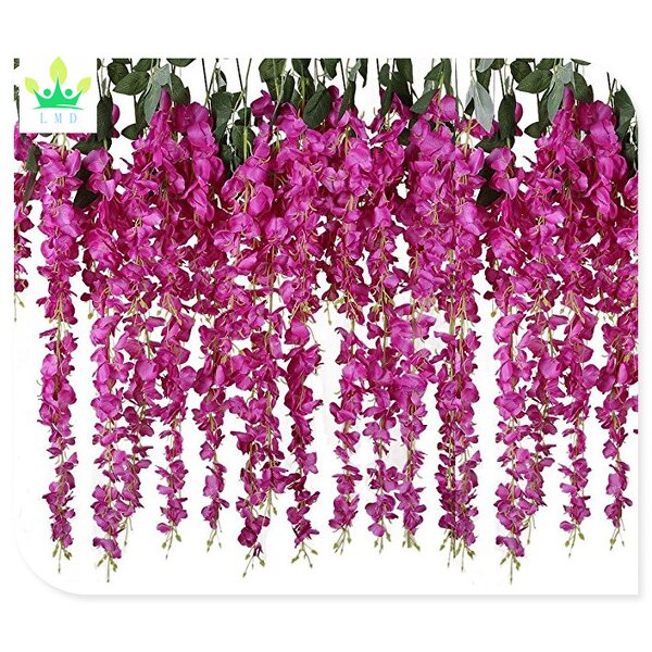 Realistic Wisteria Vine Factory - Silk Flower Plant