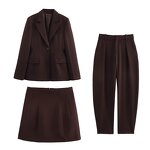 Suit Jacket Factory - Spring New Short Skirt Hem Commuter Jacket
