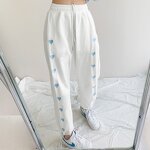 Casual Pants Supplier - Custom Oem Embroidered Love Sport Drawstring Waist