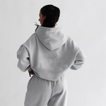 Hoodie Supplier - Oversize High Quality Polyester Fleece Drop Shoulder