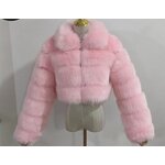 Fur Coat Supplier - Faux Short Fur Coat Plus Size Multi Color
