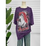 T-Shirt Factory - Casual Summer Boxy O-Neck Printed Loose Golf Custom