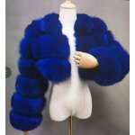 Fur Coat Supplier - Faux Short Fur Coat Plus Size Multi Color