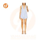 Boxer Shorts Factory - Casual Retro Loungewear Mid Waist Stripes Print