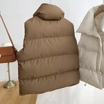 Puffer Vest Factory - Fall Winter Women Clothes Coat Sleeveless Jacket
