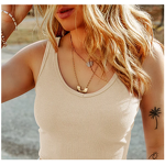 Tank Top Factory - Wholesale Basic Knitted Rib Crop OEM Custom Logo