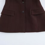Suit Jacket Factory - Spring New Short Skirt Hem Commuter Jacket