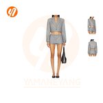 Women's Set Supplier - Latest Design Piece Fashion Sets Skirt Suits