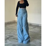 Cargo Pants Supplier - High-waisted Street Hip Hop Oversize Loose