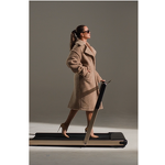 Fur Coat Factory - Women's Faux Long Brown V-neck Winter Warm Luxury