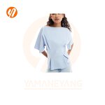 Blouse Supplier - Summer O Neck Sleeve Shirts Female Sleeveless