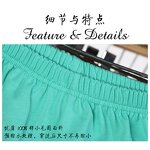 Women's Shorts Factory - Custom Logo Terry Cotton Low-waisted Hot Pants