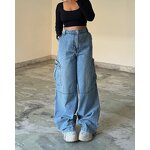 Cargo Pants Supplier - High-waisted Street Hip Hop Oversize Loose