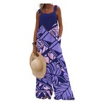 Romper Supplier - Custom Pattern Polynesian Hawaii Wide Leg