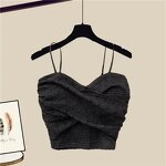Women's Set Supplier - Summer Wide Free Casual Trousers Shirt Bra Vest