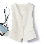 Outerwear Set Supplier - Slimming Women's New Season Vest & Camisole