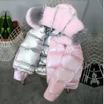 Puffer Jacket Factory - Bubble Crop Down Fur Coat Plus Size Custom