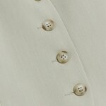 Jean Vest Factory - Cotton Sleeveless Jacket Fashion Checkered Gilet