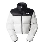 Down Jacket Supplier - Stand Collar Cropped Puffer Coat Wholesale