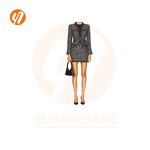 Women's Set Supplier - Fashion Sets Elegant Solid Pattern Skirt Suits