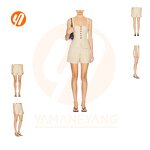 Women's Set Supplier - Custom Wholesale New Arrivals V Neck Vest Shorts