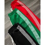 Sweatpants Supplier - Custom Striped Oversized Baggy Wide Leg Cotton