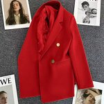 Women's Blazer Supplier - Office Style Casual Candy Color Long Sleeve