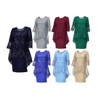 Plus Size Dress Supplier - S-8xl Lace Evening Cocktail Modest Mother Bride