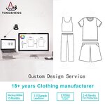 Bodysuit Factory - Shapewear Thong Cross Top Round Neck Long Sleeve