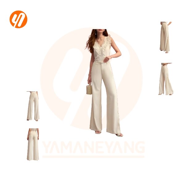 Casual Pants Factory - New Trousers Ultra-Stretch Wide Leg Women