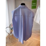 Women's Shirt Factory - Summer New Fashionable Striped Sleeveless