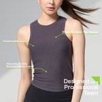 Tank Top Supplier - Eco-friendly Bamboo Cotton 240gsm Breathable Custom