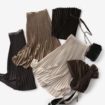 Pleated Skirt Supplier - Factory Outlet M-4XL Summer Midi Plus Sizes