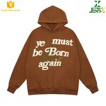 Hoodie Factory - OEM Puff Print Oversized Pullovers Trendy Hooded