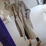Trench Coat Factory - Solid Color Korean Loose Classic Women Coat